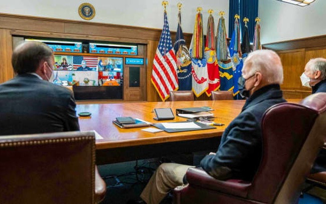 Mỹ cảnh báo Nga sẽ tấn công Ukraine vào tuần tới, ông Biden họp khẩn với các lãnh đạo NATO và đồng minh