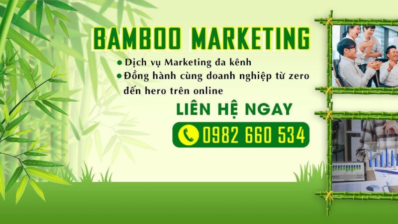 Bamboo Marketing Chuyên Cung Cấp Các Giải Pháp Digital Marketing Toàn Diện Trên Tất Cả Các Kênh Cho Doanh Nghiệp. Như Facebook, Google, Zalo, Tik Tok, Instagram, Sàn TMDT,…